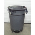 Rubbermaid Brute Grey 32 Gallon 121 Litre Garbage Can w Dolly